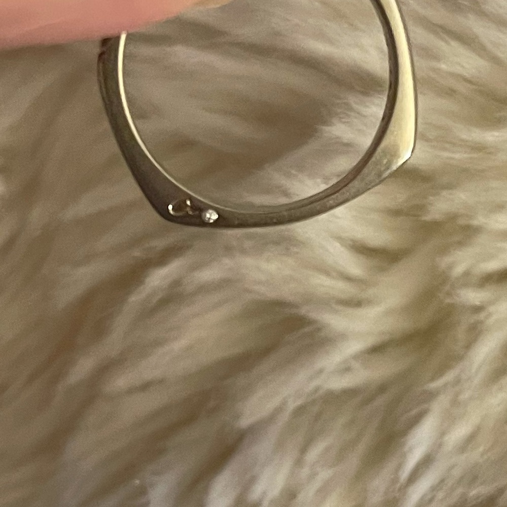 A.Jaffe 18k White Gold and Diamond Band - Picture 8 of 15